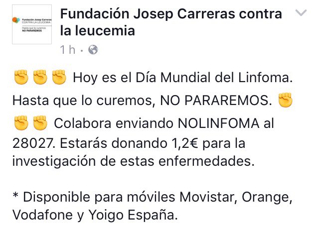 misubidaeverest's tweet photo. Día mundial del linfoma. #LINFOMA #DíaMundialdelLinfoma #investigación https://t.co/xv6OpAa2Fg
