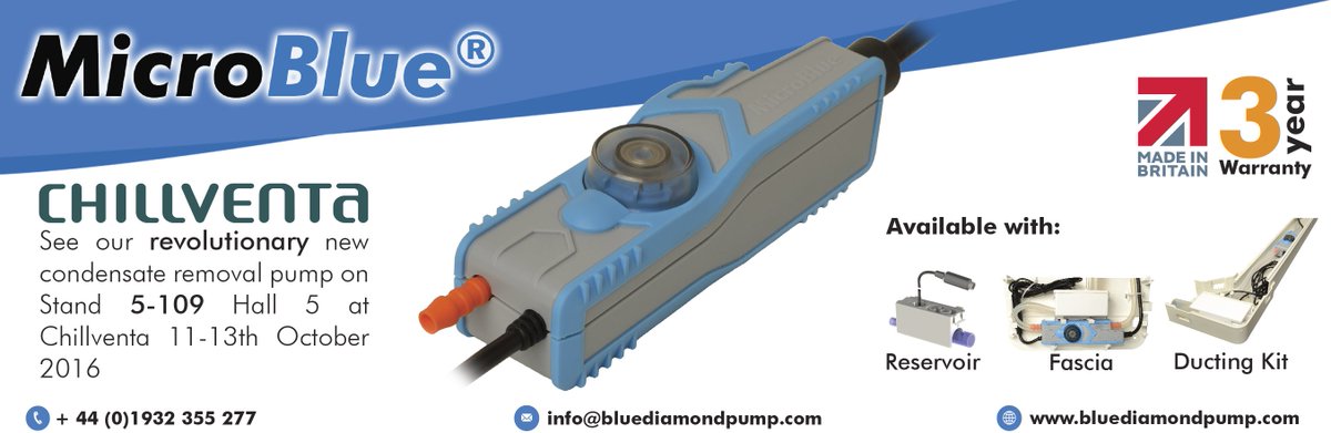 BlueDiamondPump's tweet photo. #Chilventa is nearing! Come and visit us a Hall 5-  Stand 109. #bluediamond #microblue #miniblue #maxiblue #megablue https://t.co/uHuUw0X6lg