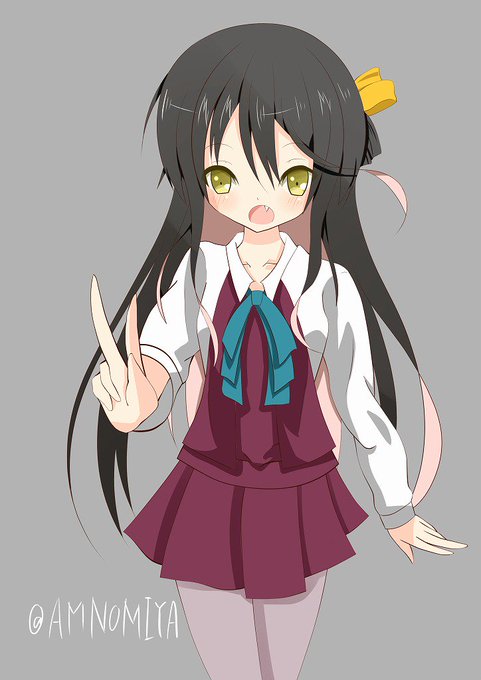 #艦これ版深夜の真剣お絵描き60分一本勝負
#艦これ版真剣お絵描き60分一本勝負_20160915
ピースしてる長波です 