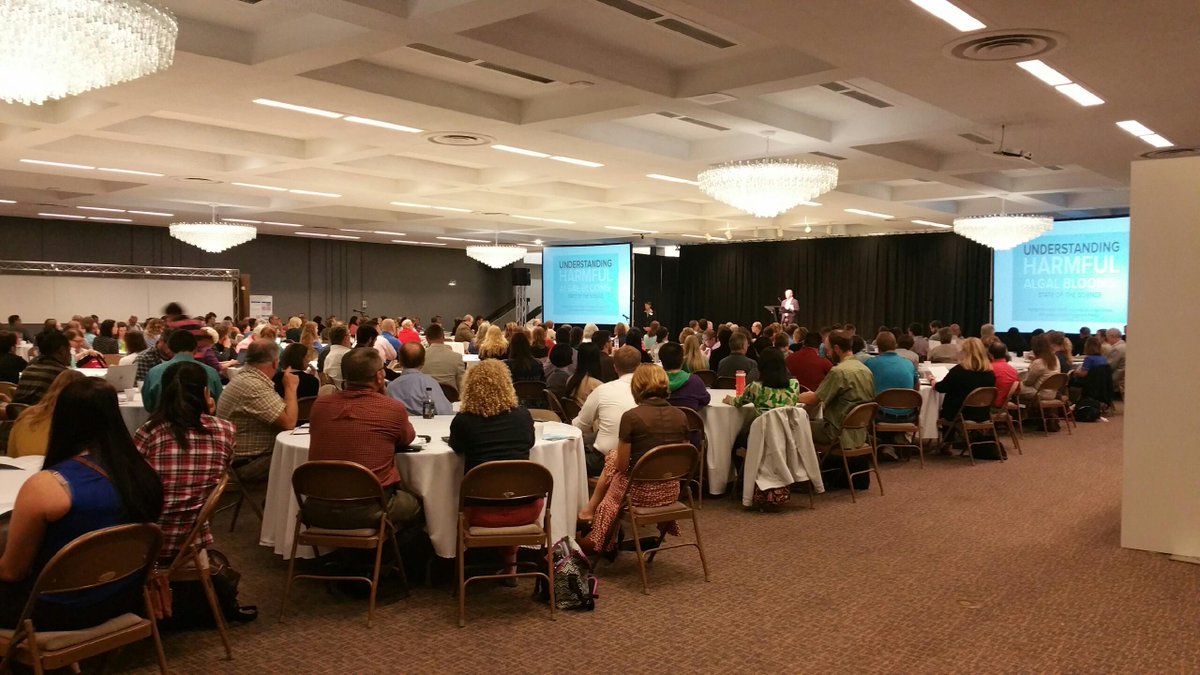 Who's at the Understanding Algal Blooms conference with us in Toledo today? Follow along at https://t.co/SXyPD4EeV7! https://t.co/XflY03jAUD