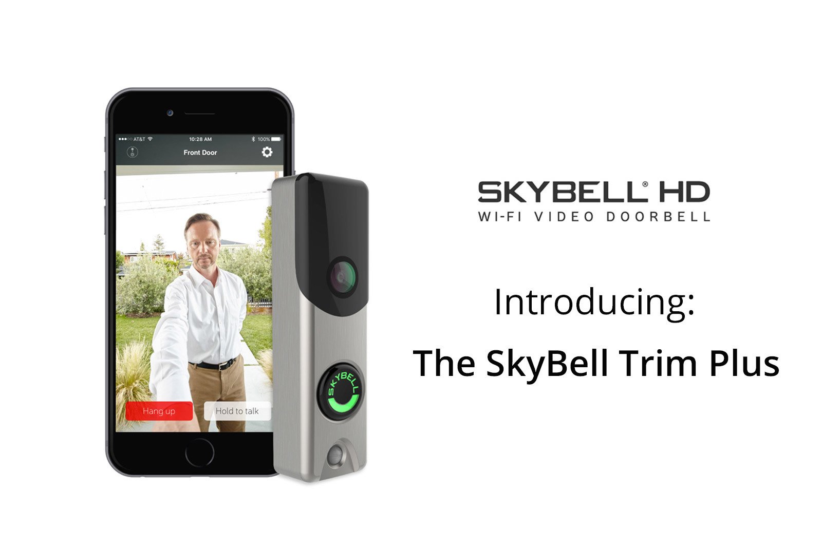 SkyBell Doorbell on Twitter: "Meet the SkyBell Trim Plus. video doorbell that works on every home https://t.co/72S09WUCfn #CEDIA #CEDIA16 @CEDIA / Twitter