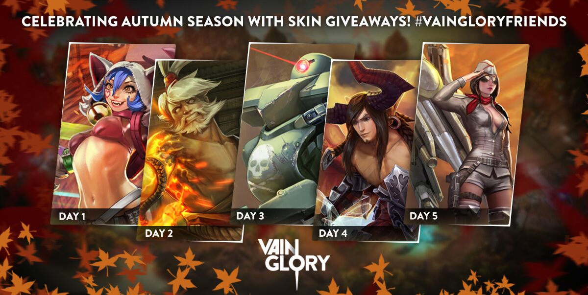 vainglory's tweet photo. Daily Winners!

Tell us why it is fun to play with your #VaingloryFriends

https://t.co/NDoUZ3YYq1 https://t.co/VrgaxcAyO2