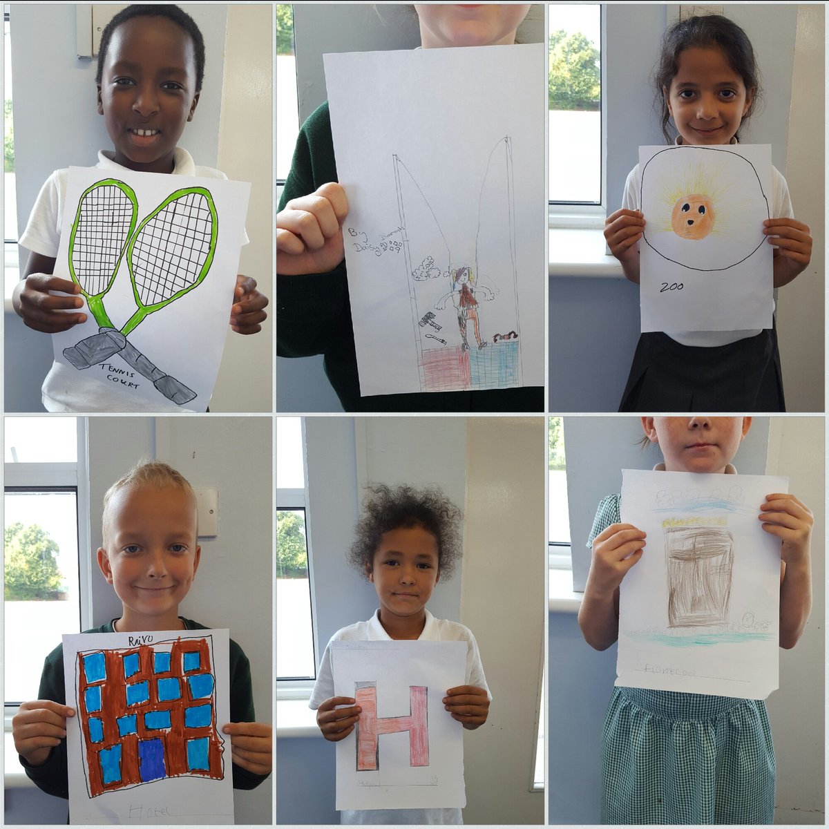 Year4BWPS's tweet photo. @OrdnanceSurvey here you go. We have been working hard this afternoon. We hope these give you some inspiration. https://t.co/OdoPXmJpBG