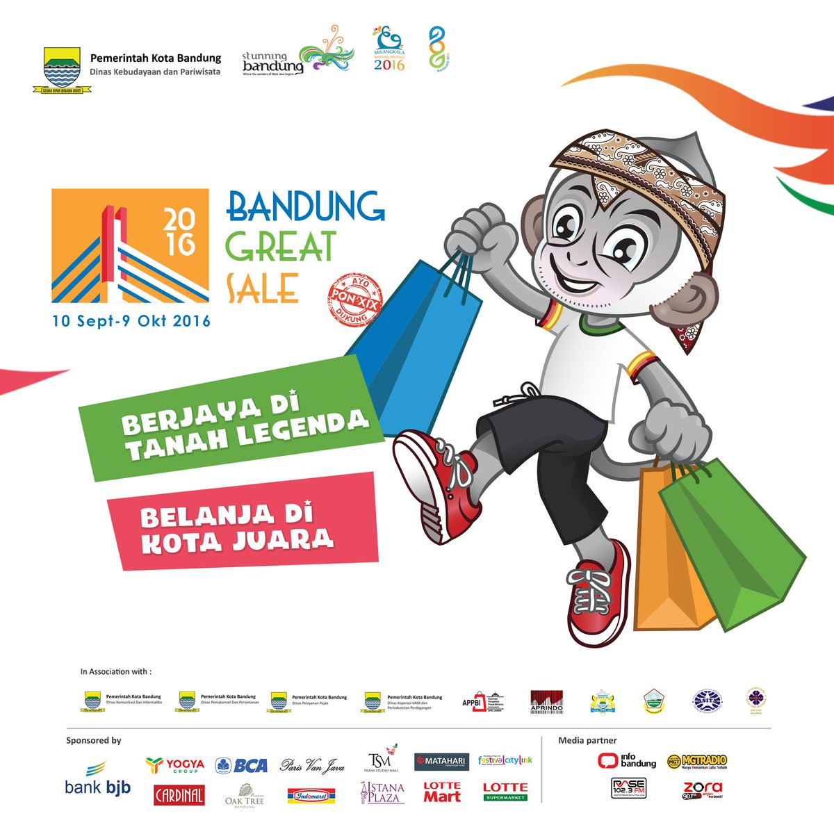 melonhero's tweet photo. Wajib datang min @infobandung: Akan ada SALE besar-besaran di pagelaran akbar @bdg_greatsale #BandungGreatSale2016 https://t.co/s9xqFwuJZj"