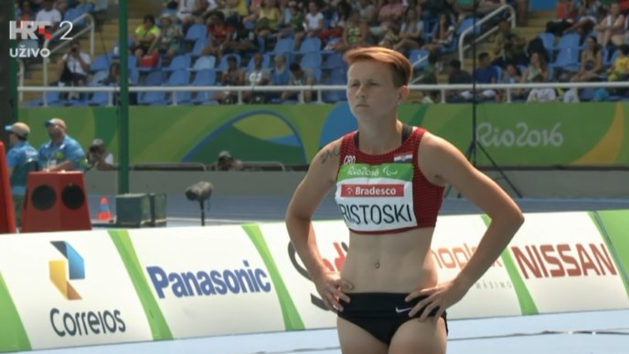 HRTsport's tweet photo. Nakon tri skoka Mikela Ristoski je trenutačno druga s 5.54 metara #paralympics #HRio STREAM https://t.co/Bc9cljLFfJ https://t.co/2R9qkjPIdF
