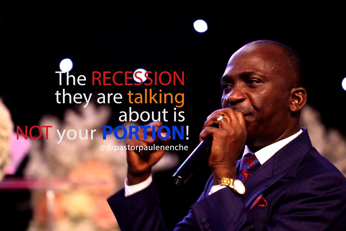 drpaulenenche's tweet photo. The recession they are talking about is NOT your portion! https://t.co/HPMuIGDRgt