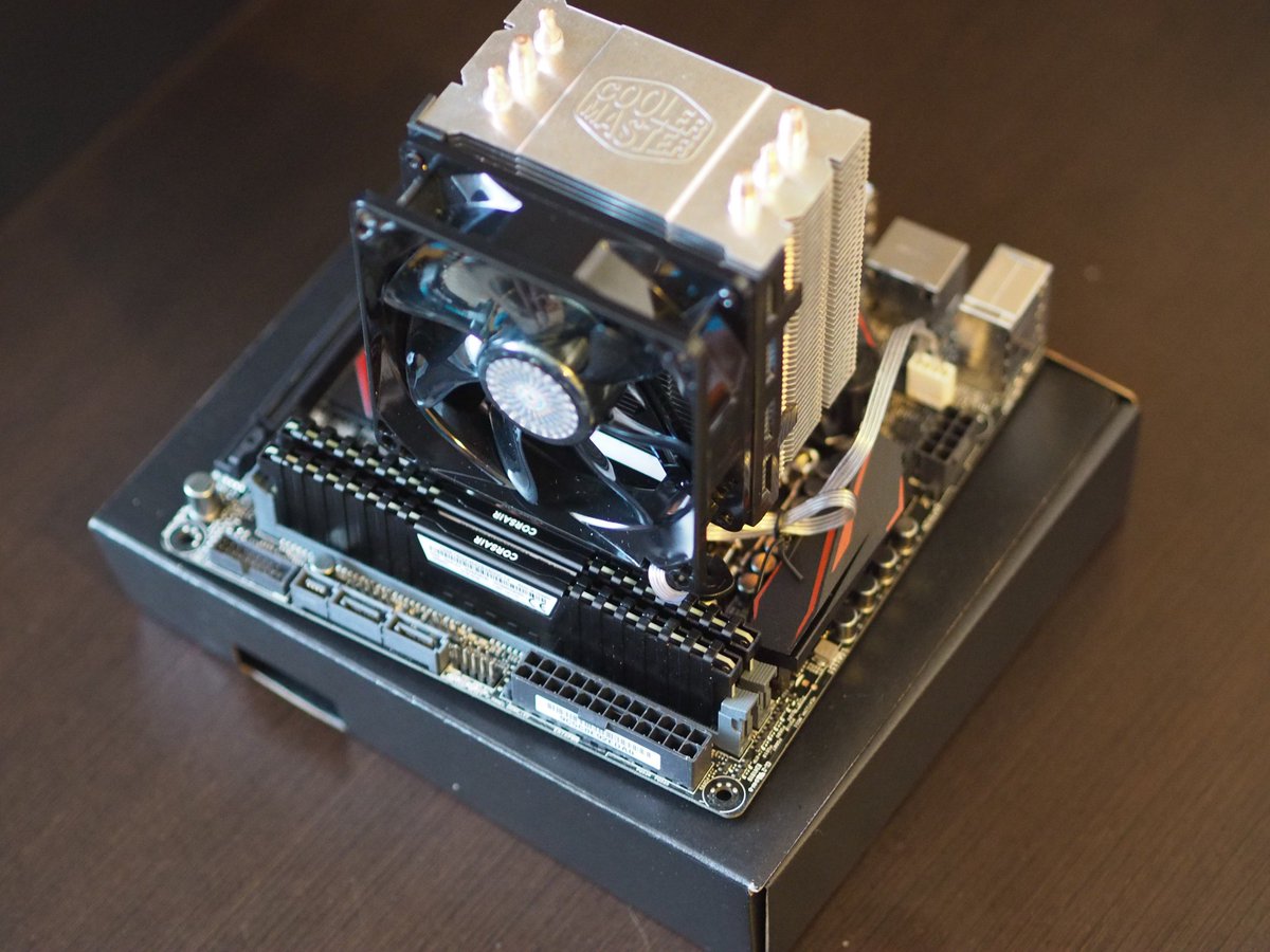 InSpaceVR's tweet image. Building! #VRready #mITX #GTX1070 #VR