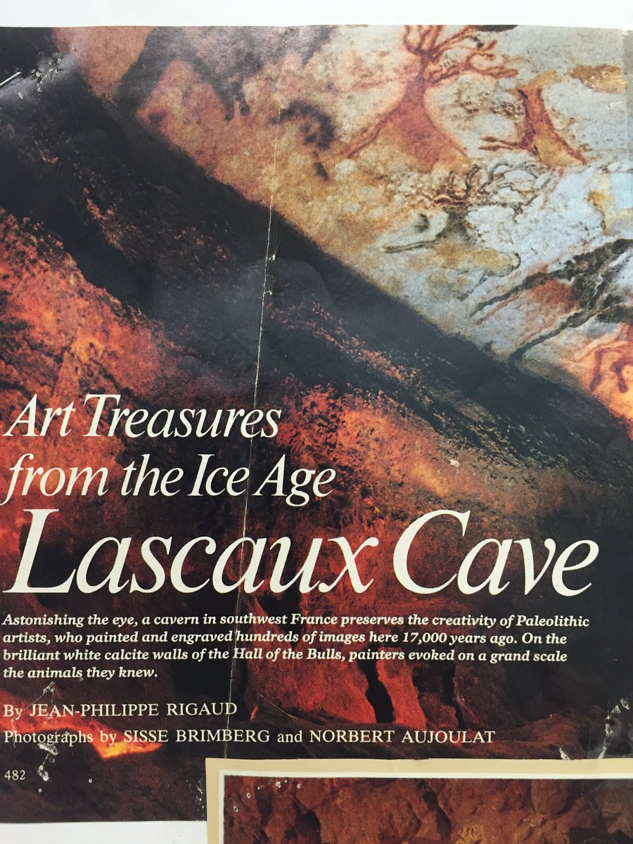 Scottfwill's tweet photo. #rp233 Part of Lascaux Caves have come to class! Students explored featured cave paintings and added their own! https://t.co/QqeAVSMro2