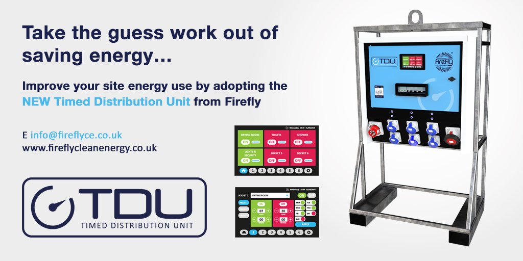 Take the guess work out of saving energy on site with our New TDU #gohybrid #contruction bit.ly/2cLQtJM