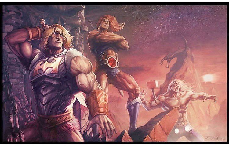 PetesBasement's tweet photo. Epic team-up.
#Art by Reyad Yousri.
Repost from @hemania
#MastersoftheUniverse #Thundercaโฆ https://t.co/dzJsGlny9U https://t.co/QWuHRGqb2a