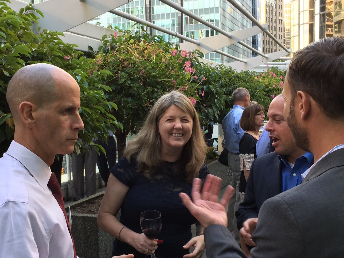 AAPASeaports's tweet photo. Great networking &amp; ideas exchanged @AAPA_Seaports Energy &amp; Enviro reception last nite. Thx @portmetrovan #aapaevents https://t.co/hpsmblJd72