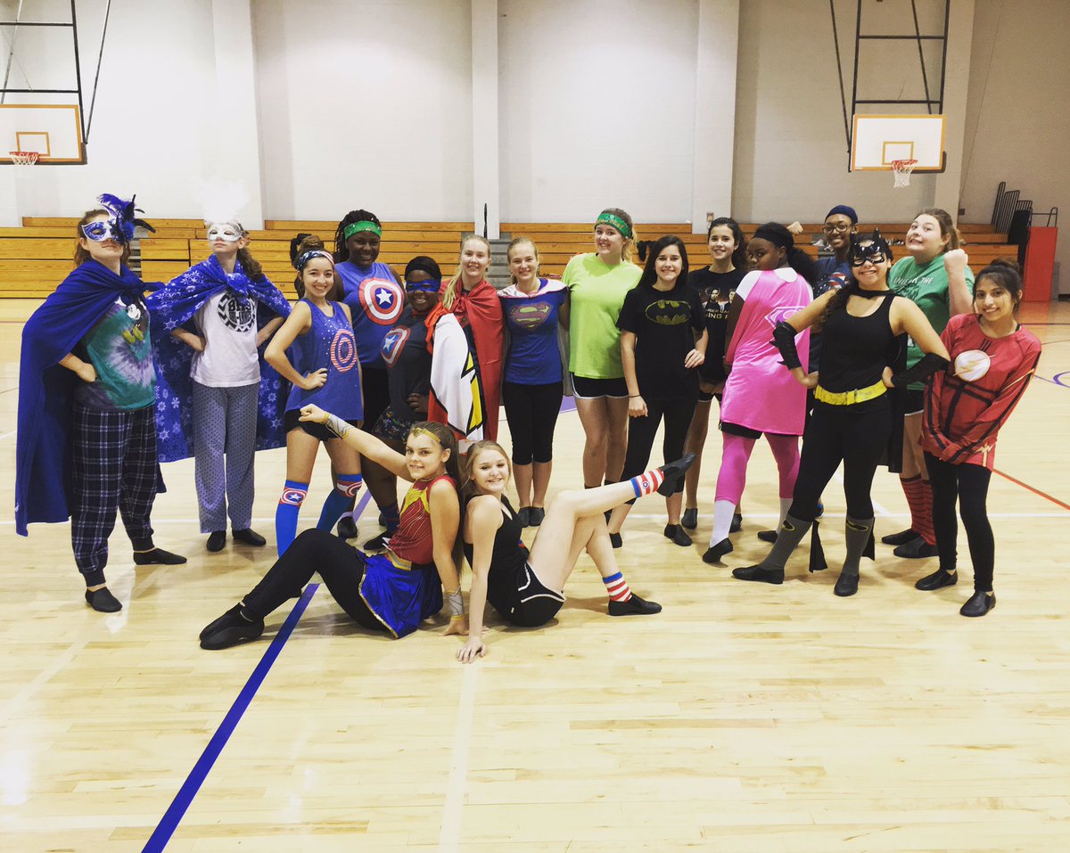 Bryan High ShyAnnes (@bhsshyannes) on Twitter photo Superheroes dress up day = a SUPER Thursday practice 👯 Superheroes dress up day = a SUPER Thursday practice 👯