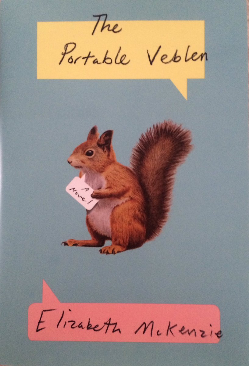 Bibliobroads's tweet photo. @elmckenzie1 @nationalbook 'scuse me while I #Bookseller dance! β’THE PORTABLE VEBLENβ’ #ElizabethMacKenzie fantastic https://t.co/65l9NqX2Aa