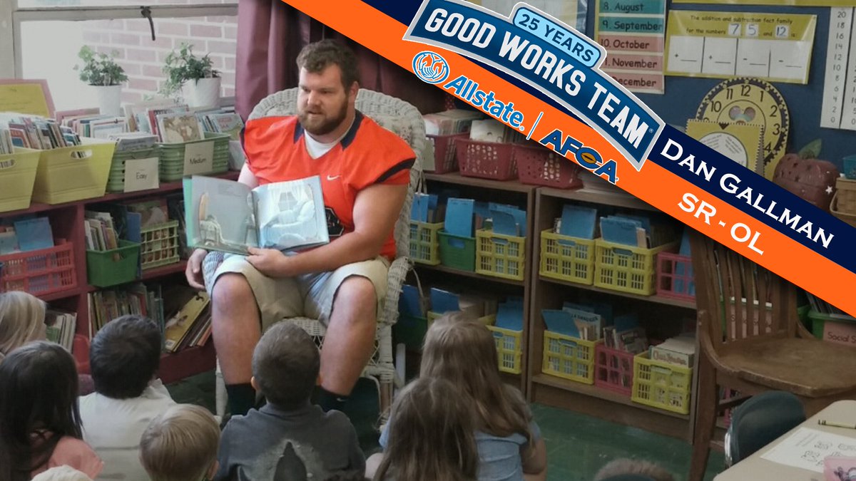 CNathletics's tweet photo. Well done @DanGallman. The @CNFootball OL is the sixth Eagle to make the @Allstate @WeAreAFCA Good Works Team https://t.co/7ewMbwMDkS