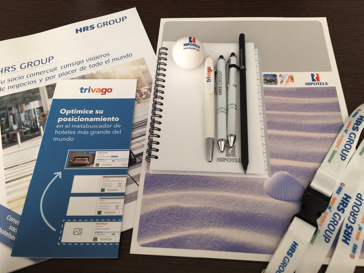 ponsarantxa's tweet photo. Mil gracias por estos regalitos @hipotels @trivago_ES @HRSGroup #revenuemallorca https://t.co/JCY8LB8cGK