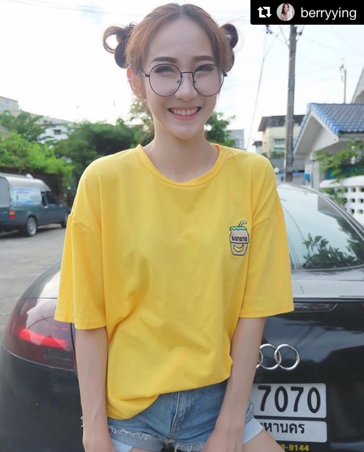 multistuff_'s tweet photo. 💥Banana Milk T-shirt
เสื้อยืดสีเหลืองลายนมกล้วย
✨ราคา 250 บาท ส่งฟรี reg https://t.co/S7VYad6VPb