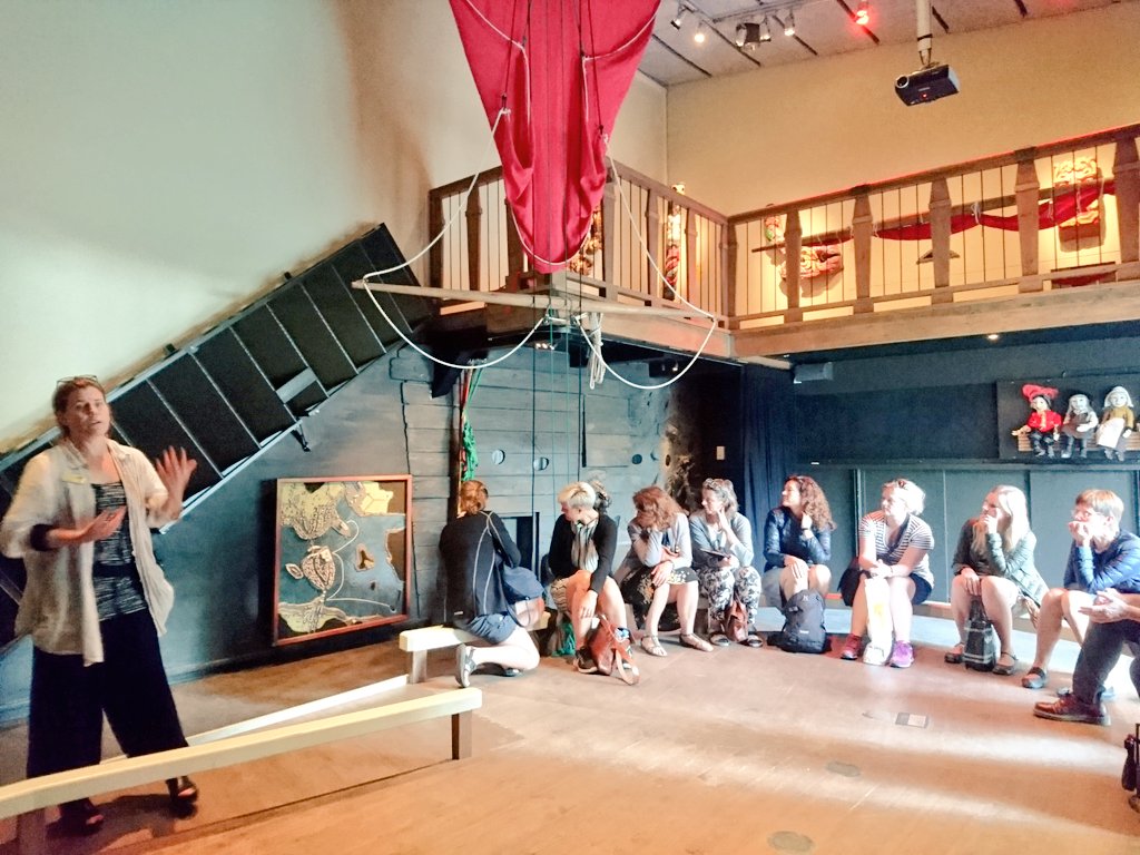 mmexdk's tweet photo. Much focus on accessibility at Stockholm museums we have visited! Here Inger showing learning room at @TheVasaMuseum https://t.co/3JrvcpSTLE