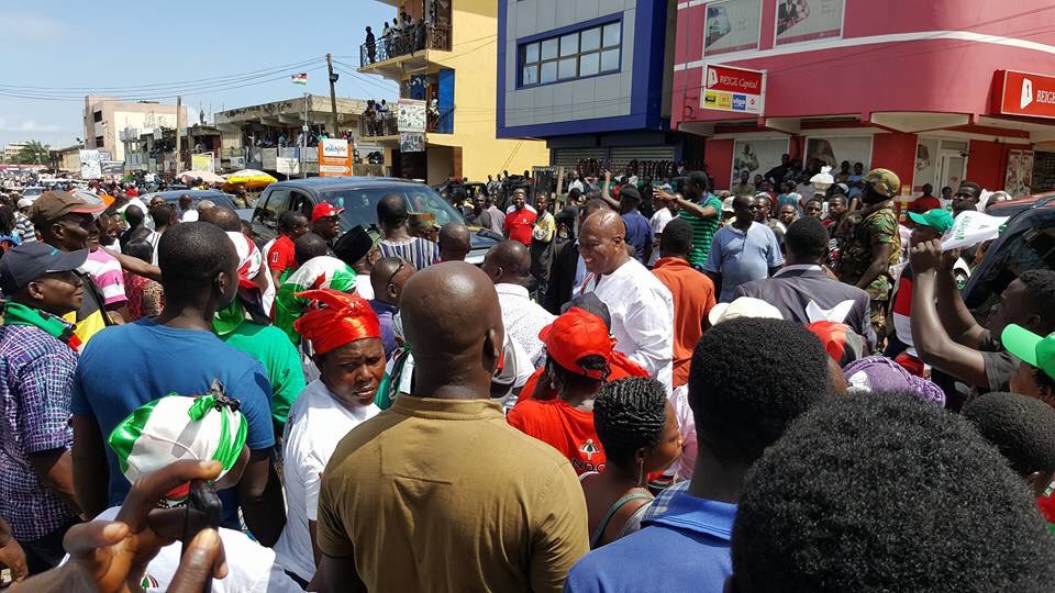 aftta16's tweet photo. H.E @JDMahama is in Abossey Okai 
#ChangingLives 
#TransformingGhana https://t.co/s1PFWdSqgC