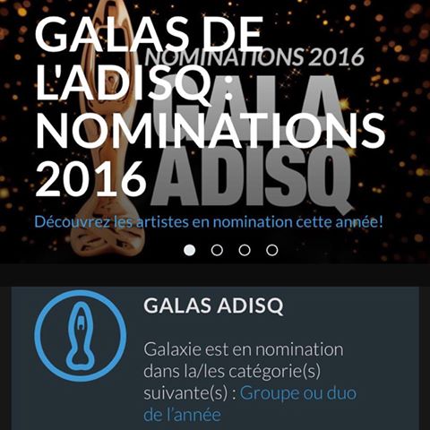 Olivier Langevin (@groupegalaxie) on Twitter photo Votez pour Galaxie, groupe de l'année à ici.radio-canada.ca/tele/gala-adis… jusqu'au 5 octobre ! Merci <a href="/galaADISQ/">ADISQ Gala</a> ! Votez pour Galaxie, groupe de l'année à ici.radio-canada.ca/tele/gala-adis… jusqu'au 5 octobre ! Merci <a href="/galaADISQ/">ADISQ Gala</a> !