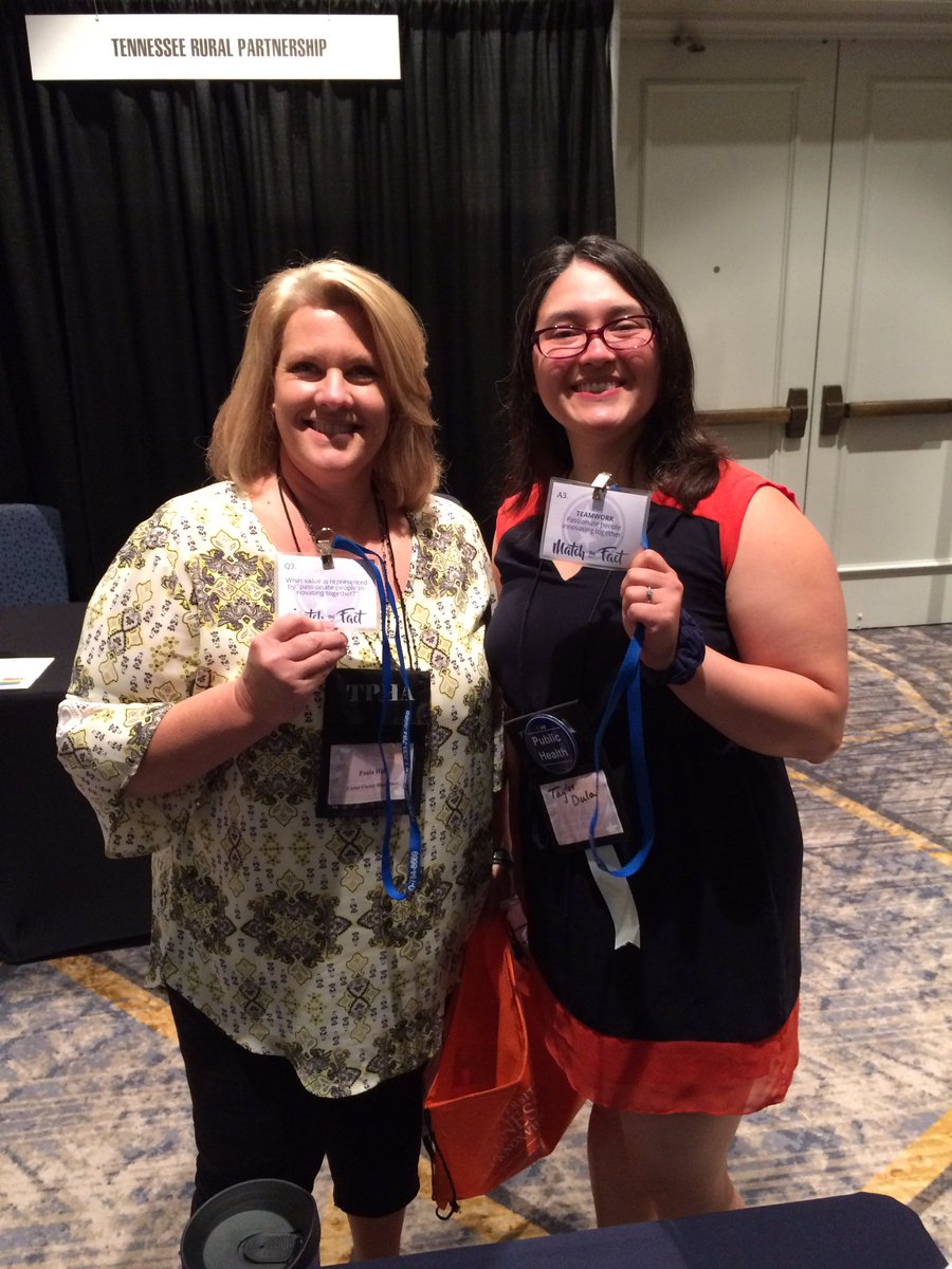 JarvisAdamC's tweet photo. So many folks 'Matching the Fact' at #TPHA2016 @TNDeptofHealth #matchthefact @tnpublichealth Come see us! https://t.co/wpjww7w2Sl