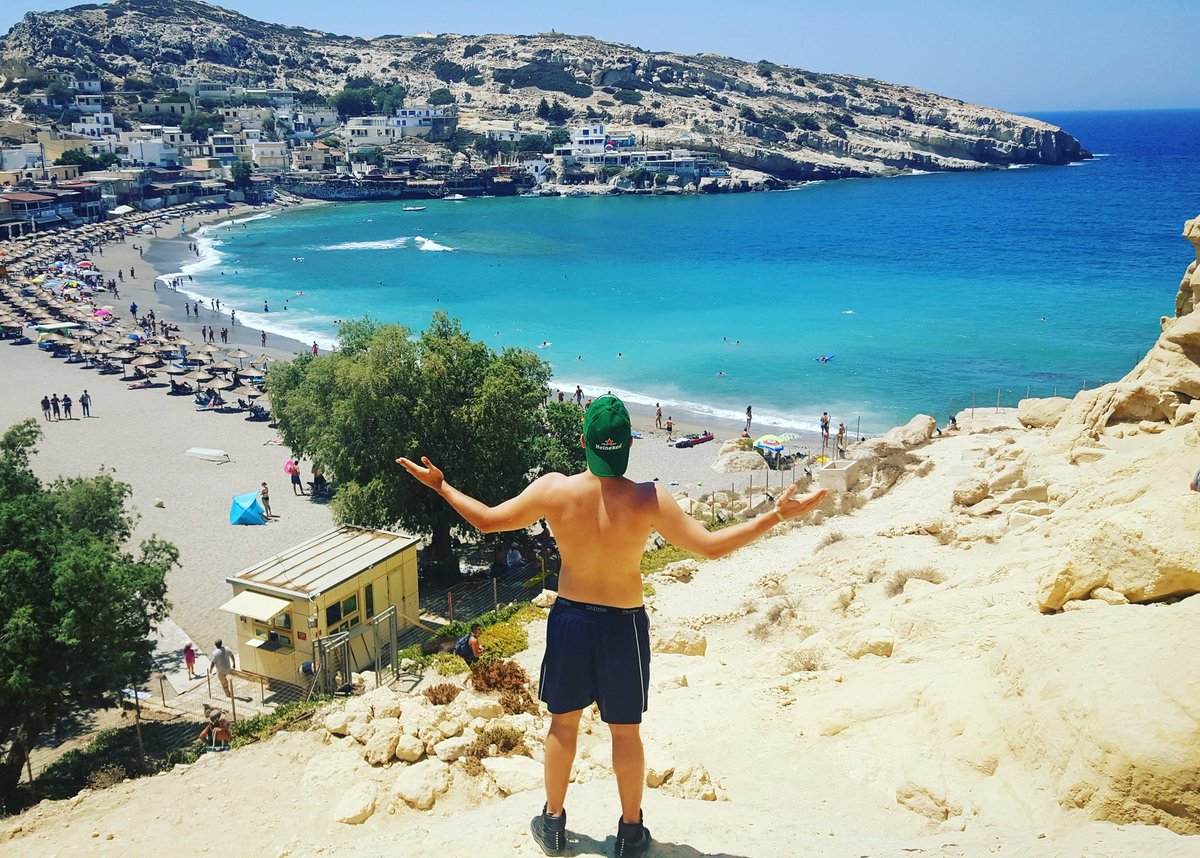 Take #me back to #crete #creta #matala #beach