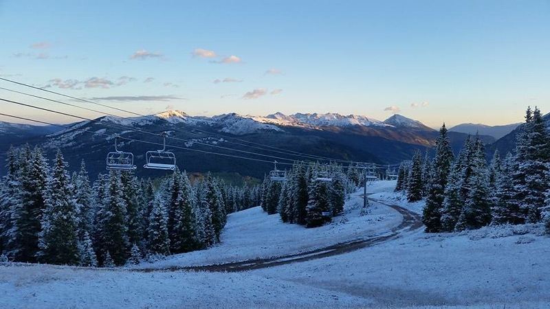 This morning's view! #coppermountain