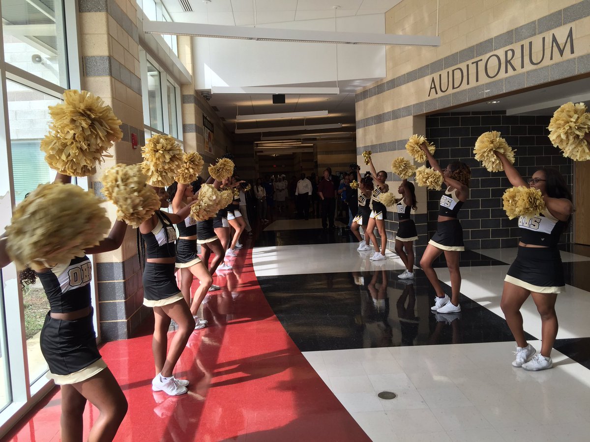 Here at Oxon Hill High School where RedskinsCR will be presenting a