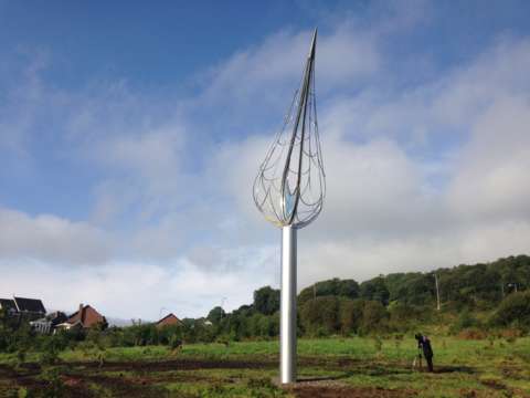 bbcnewsline's tweet image. A huge piece of public art is set to be unveiled on Cave Hill tomorrow as part of Culture Night. More at 6.30pm.