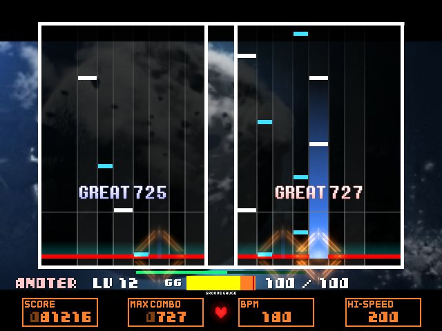 自作lr2スキンまとめ Twitter