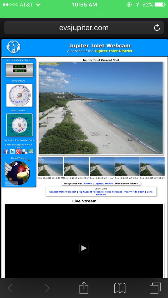 marco_oderda's tweet photo. Went to check the Jupiter beach cam and ......... https://t.co/aTlxoaFVXY