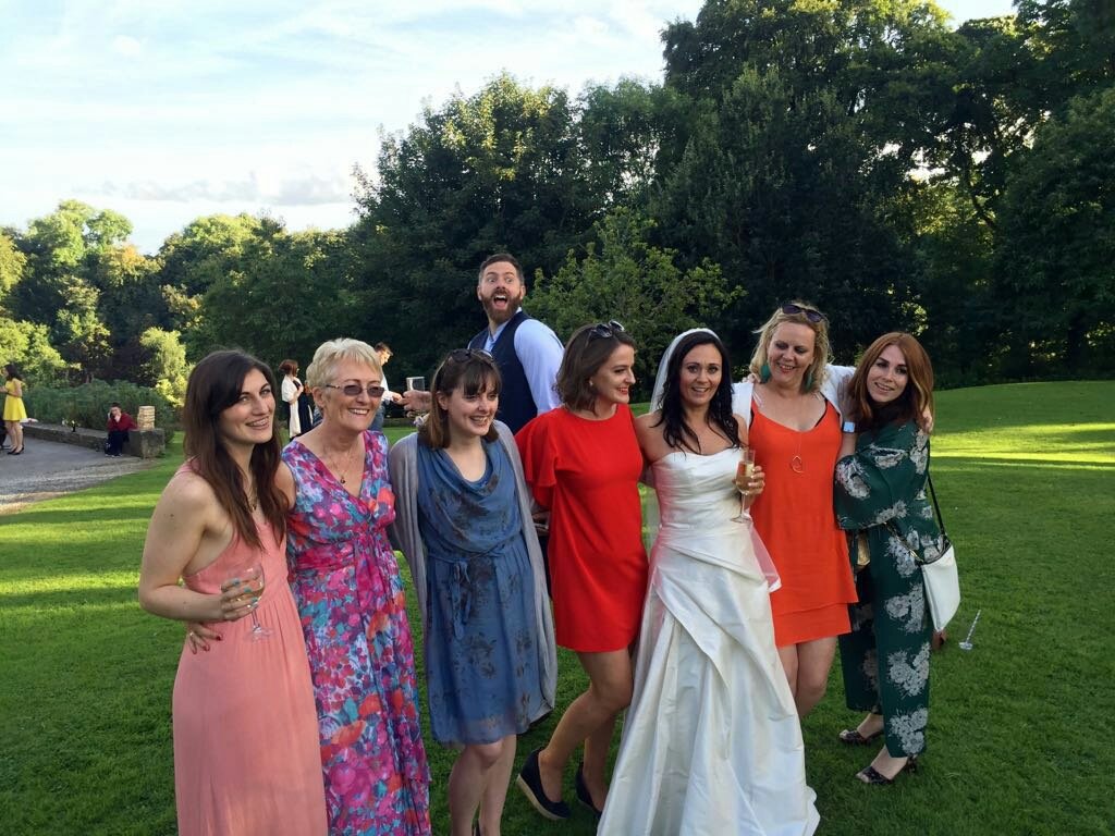 CatapultEvents's tweet photo. A quick throw back to Trish's wedding. The Catapult ladies & Des #catapultevents #eventprofs #bants #tbt #love https://t.co/aWooW9Ochr
