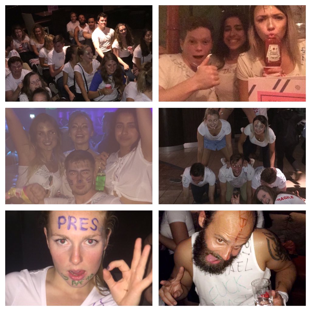 OfficialAUGC's tweet photo. Massively successful night out last night! Our Freshers are little troopers! We're looking forward to many more! https://t.co/PAJuaoqRRJ