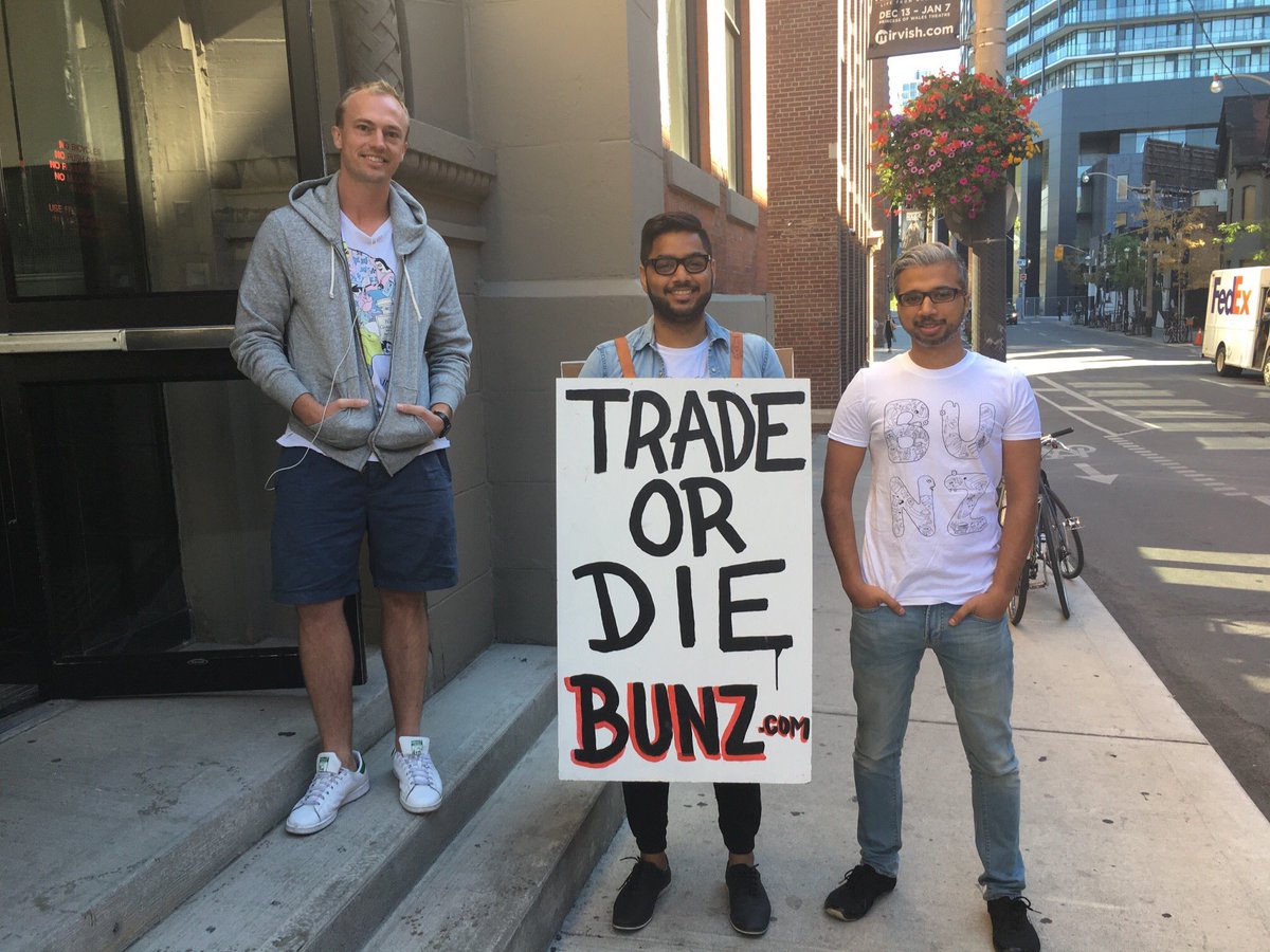 🙌 to our @bunztradingzone greeting team!