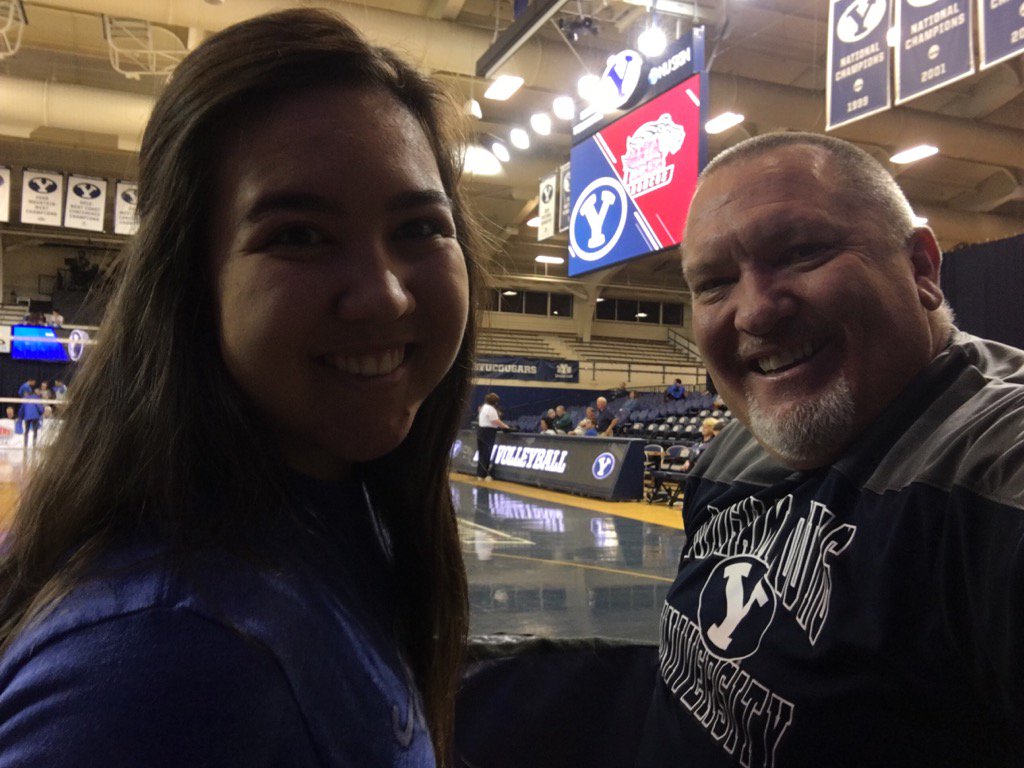 KentBates's tweet photo. Ready to Rock with #byuwvb against Santa Clara. Go COUGS!!! https://t.co/IAnLv9iRRW
