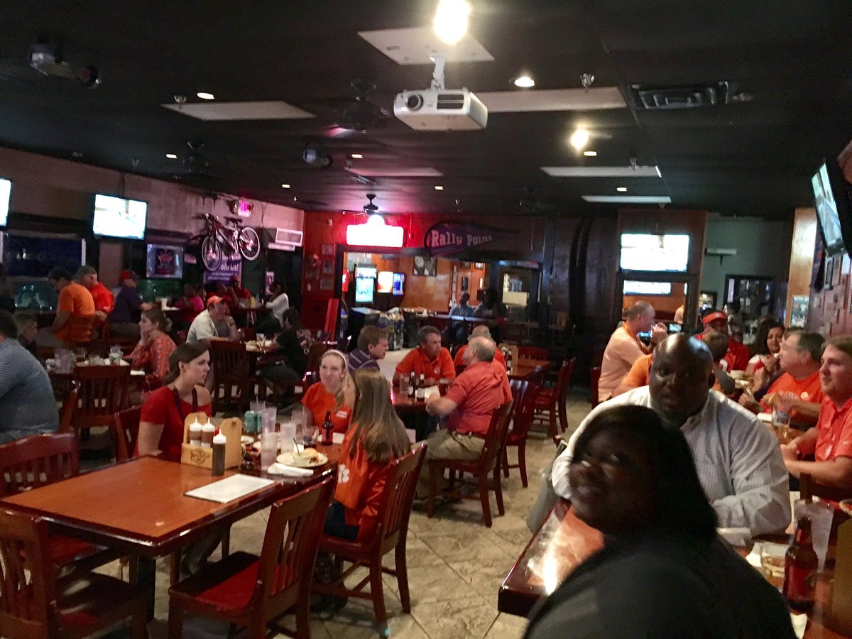 RDUClemsonClub's tweet image. Thanks to everyone for coming out to @RallyPointCary tonight! #BeatGT @TriangleCUYA
