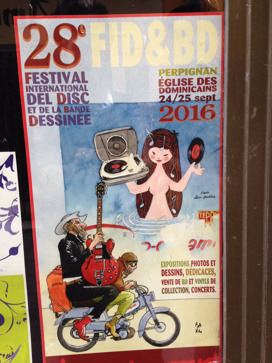 mariemeier_art's tweet photo. Ce week end je serai au #fidetbd #perpignan venez !!!! https://t.co/2nAHz6Slwe