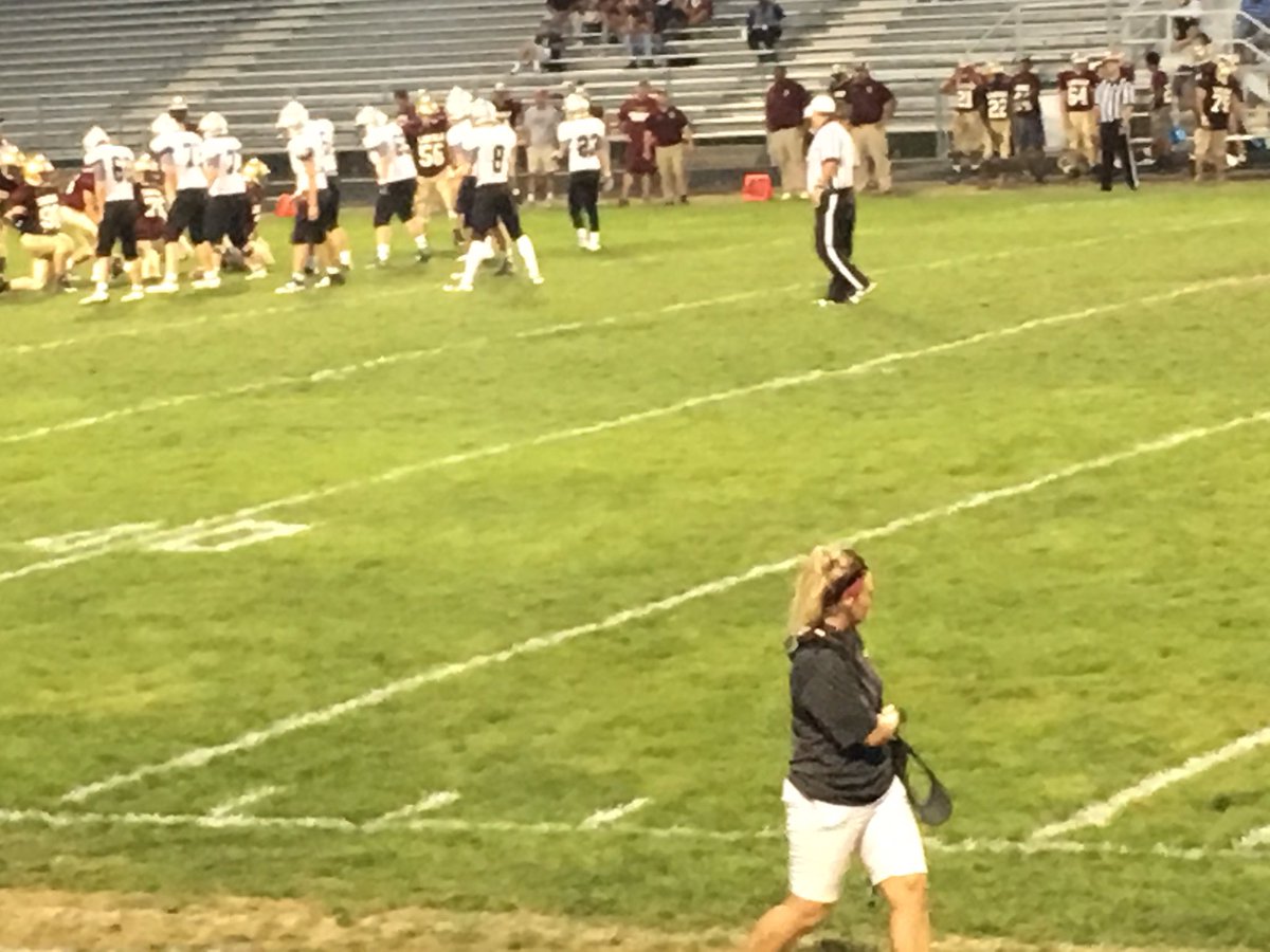 physiobr's tweet photo. Kayla Kleihauer, ATC - Lincoln HS covering both sidelines tonight - double duty with Ankeny Jaguars as well. Great job! #selectpt https://t.co/JPParkYS8z