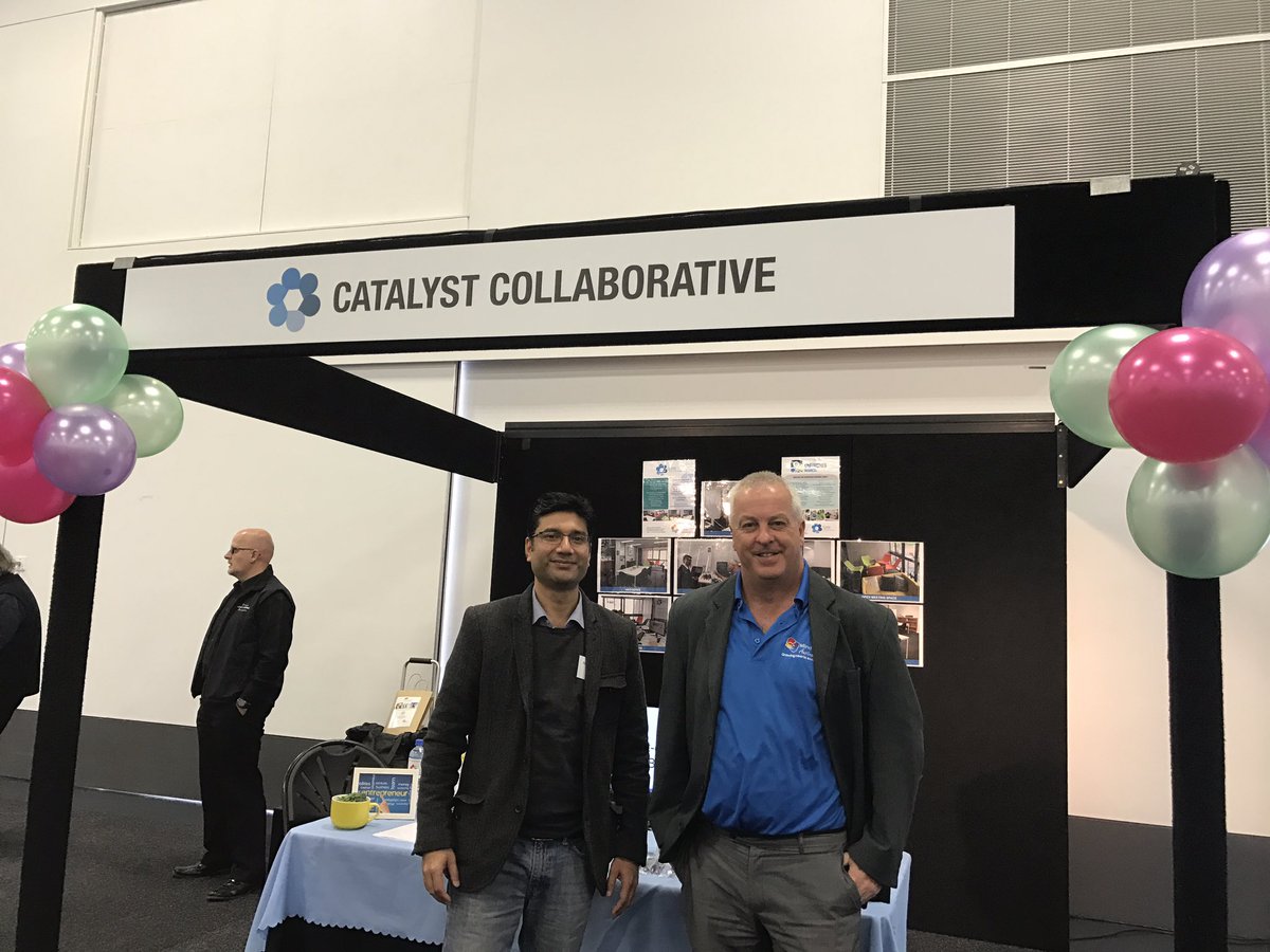 CatalystCollab's tweet photo. At the #DALExpo16 with some of our members #notice more @MindLabOz @rackthebrainRTB #adelaideshowgrounds https://t.co/ubcbx26yph