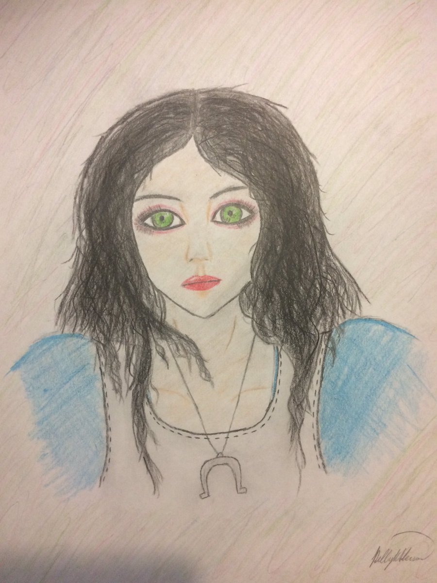 Shad0wburn's tweet photo. Drew this years ago! Hah @americanmcgee https://t.co/lafRIPaTwH