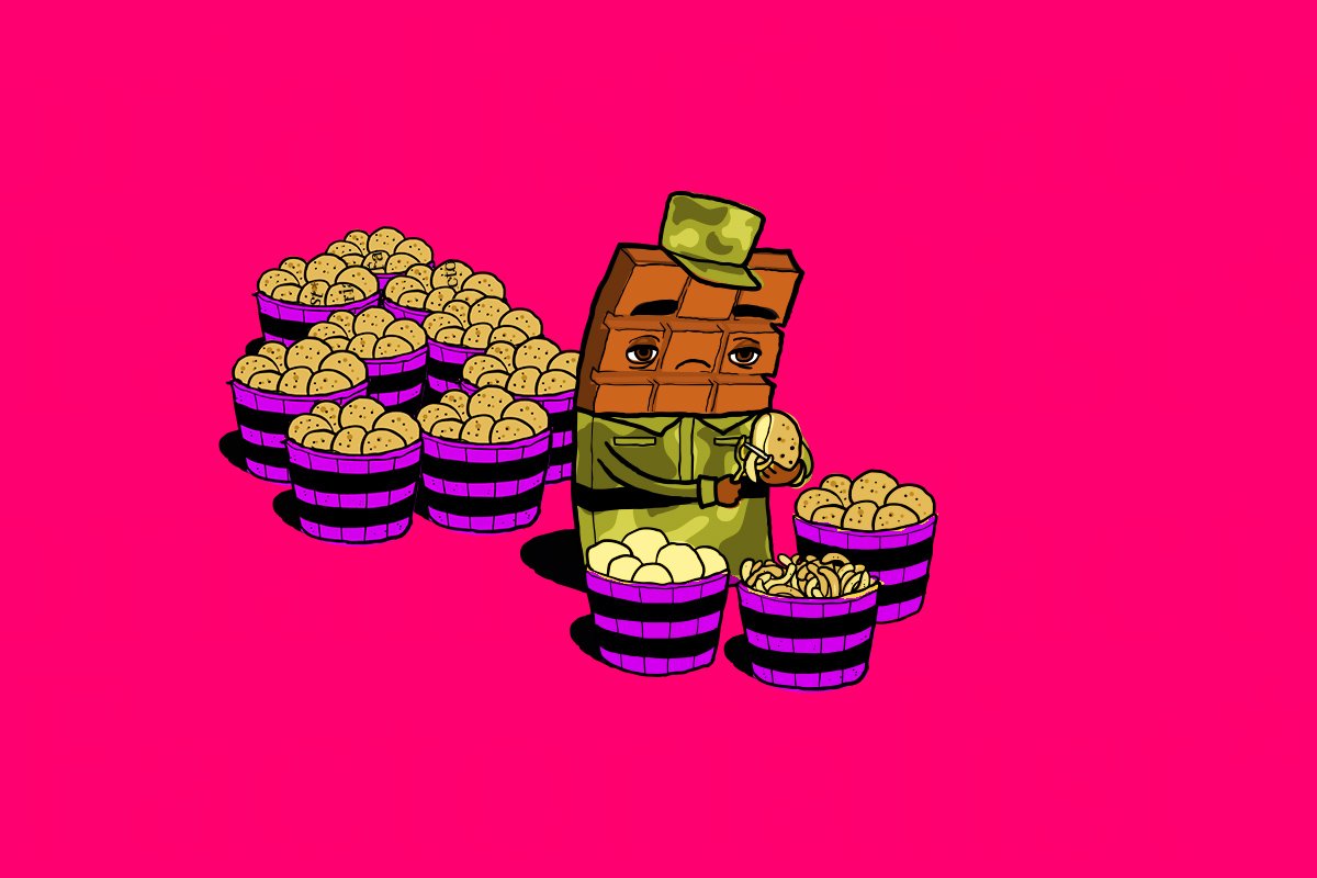factorialist's tweet photo. Strategic Military Uses of Chocolate and Ice Cream. #desserts https://t.co/4e8owh9Kdu https://t.co/vk0cilaNvd