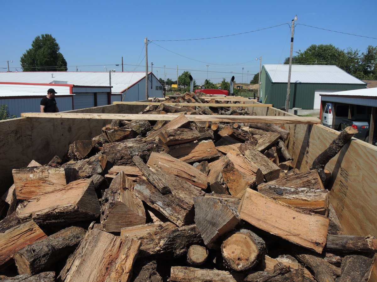 CherokeeNation's tweet photo. Sending two semis of firewood to #StandingRock. The wood will help keep warm the thousands of Dakota Access Pipeline protestors. https://t.co/Jglmm2GKkr