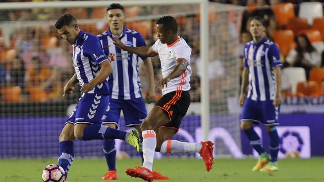 LiveCopaApp's tweet image. 🏆 #LaLiga💘❤💚
Valencia 0 - 0 Alavés
Time=20'
Get Live on your Mobile Screen: buff.ly/2cl09bx
 #LaLiga, #LaLigaLiveScore, #Highlights,