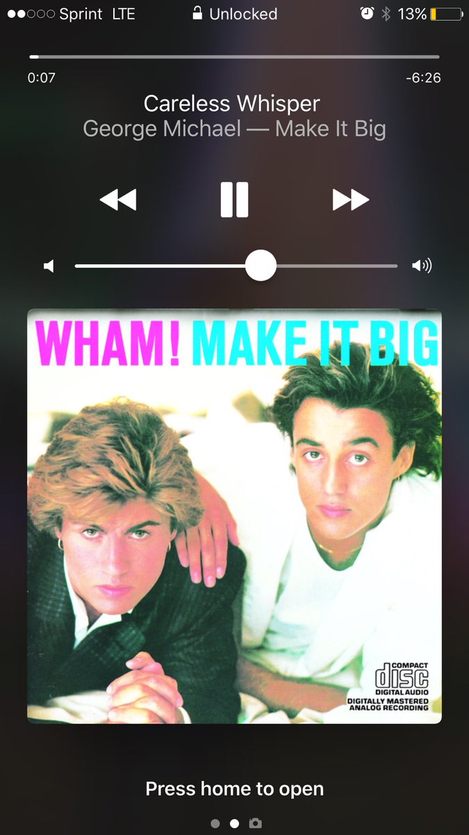 lilaaronb's tweet photo. @VancityReynolds just chilling at work and this song comes on and makes me think of you. #wham #deadpool https://t.co/46Oj507kvY