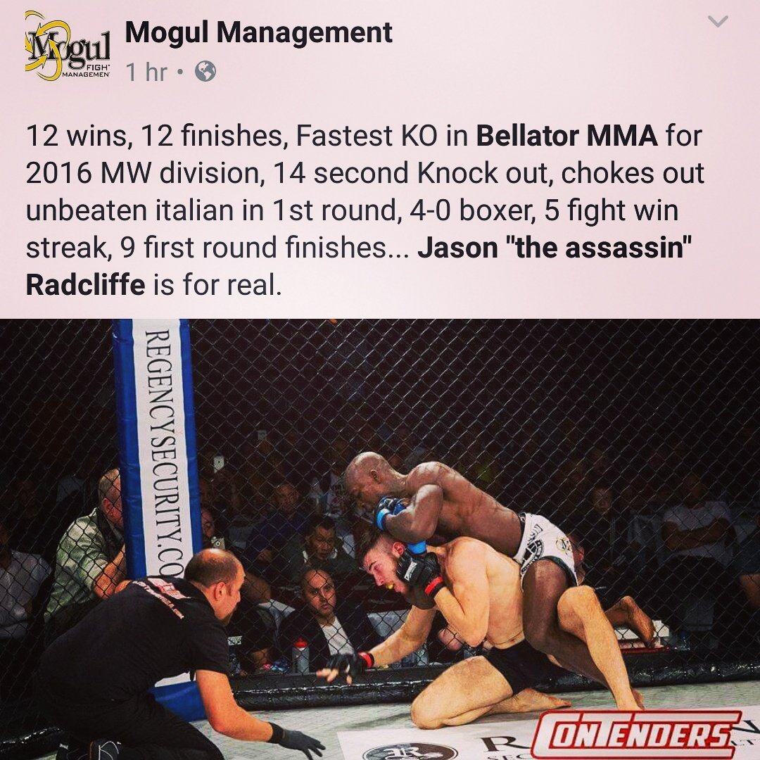 JRadcliffeMMA's tweet photo. 10th December #Italy  @BellatorMMA Undercard Needs #Savages @ScottCoker 
@MoguIManagement https://t.co/ZEQrNUEBow