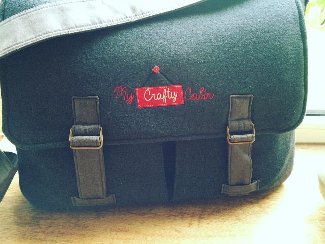 natti_gd's tweet photo. A logo design i did for My Crafty Cabin, stitched on to a bag. Love it! :-)
#logo #Sewing #FunkyBag #GraphicDesign #logodesign https://t.co/vBiarVYJib