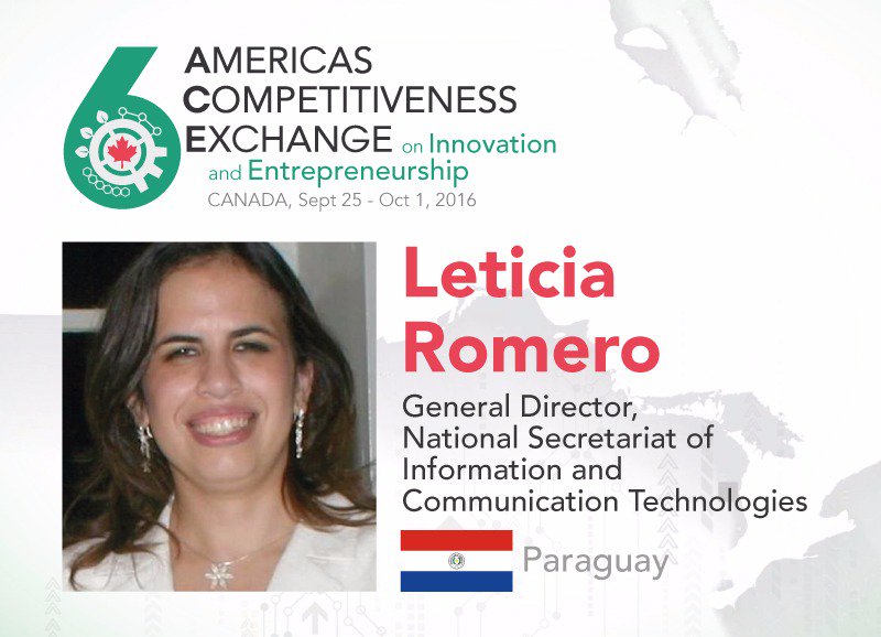 riacnetorg's tweet photo. Leticia Romero, General Director of ICT in Education and Digital Inclusion of #SENATICs Paraguay is one of the leaders attending #ACXchange https://t.co/3HSZL9Dygl