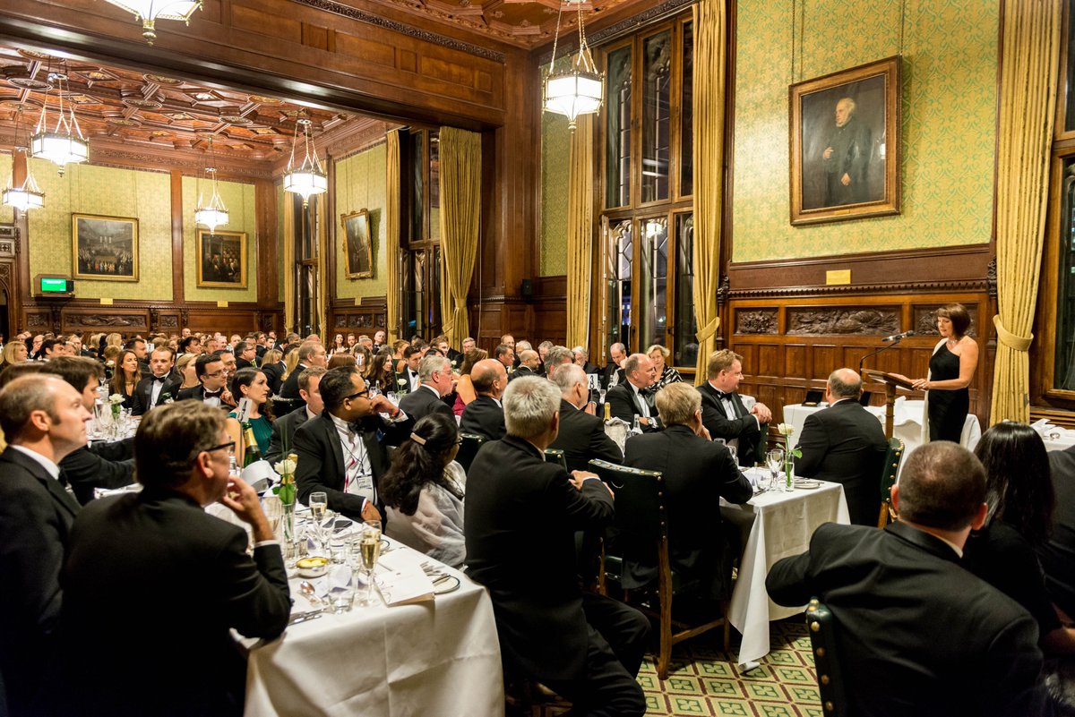 TheValueBase's tweet photo. Our Chief Troublemaker (CEO) @karen_westaway, wowing the House of Commons' crowd at last night's #ukprixgalien #pharma https://t.co/gffQEIMxjx