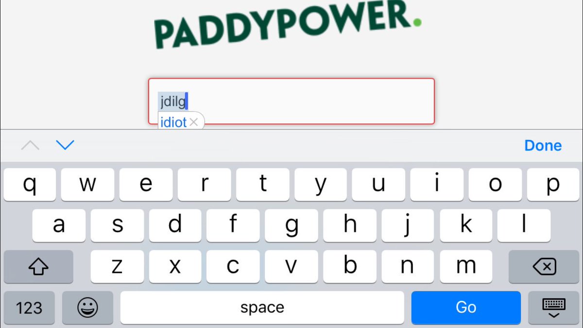 If ever there was a sign to stop gambling...