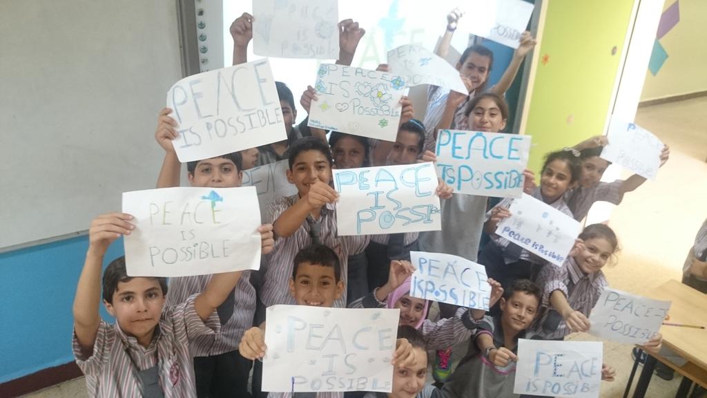YassineBrigitte's tweet photo. Let peace happen,Educate peace,peace is possible 
#peacepossible 
@MakAishaSchool https://t.co/XqQjoeM97f