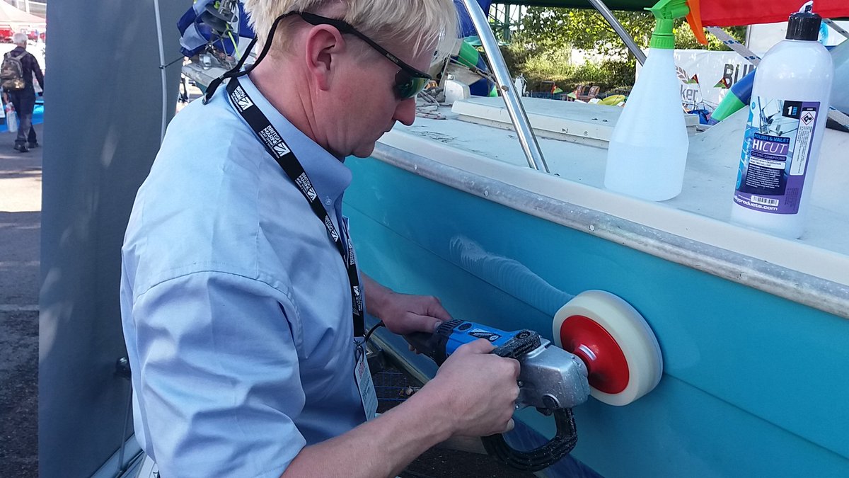 Dave Selby (@impracticalboat) on Twitter photo PHO top tip. Most practical way 2 polish hull. Get someone else 2 do it. Thanks Silky Marine. <a href="/p_b_o/">Practical Boat Owner</a> #SBS16 PHO top tip. Most practical way 2 polish hull. Get someone else 2 do it. Thanks Silky Marine. <a href="/p_b_o/">Practical Boat Owner</a> #SBS16